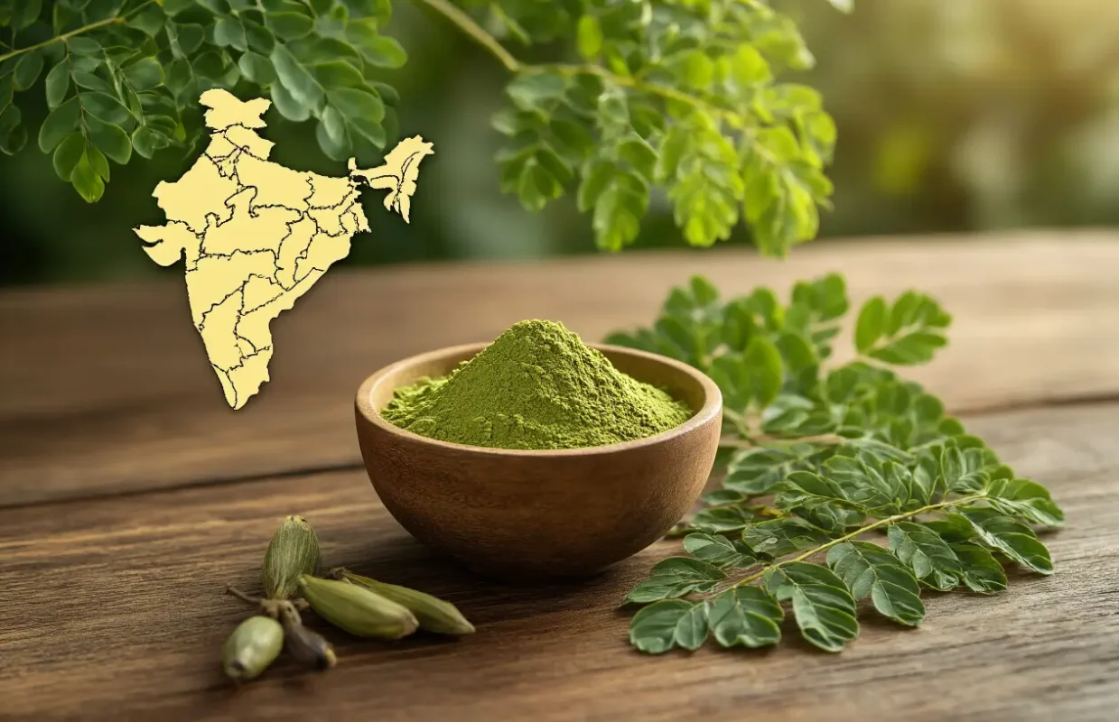 organic moringa powder, moringa health benefits, superfood for energy, natural detox, how to use moringa powder, moringa for immunity